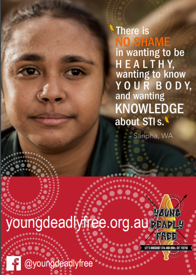 New Clinic Posters For Download From Young Deadly Free Sasha South Australian Sexual Health 